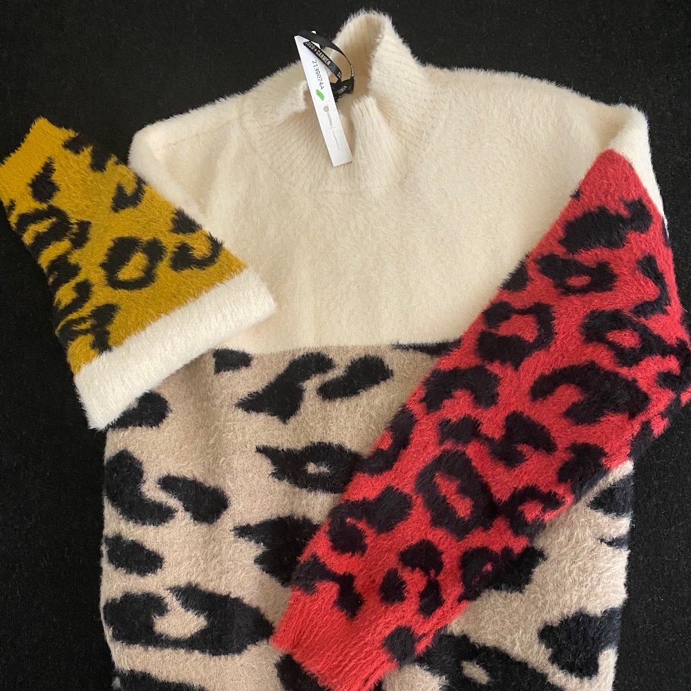 TGB Brand mock turtleneck sweater